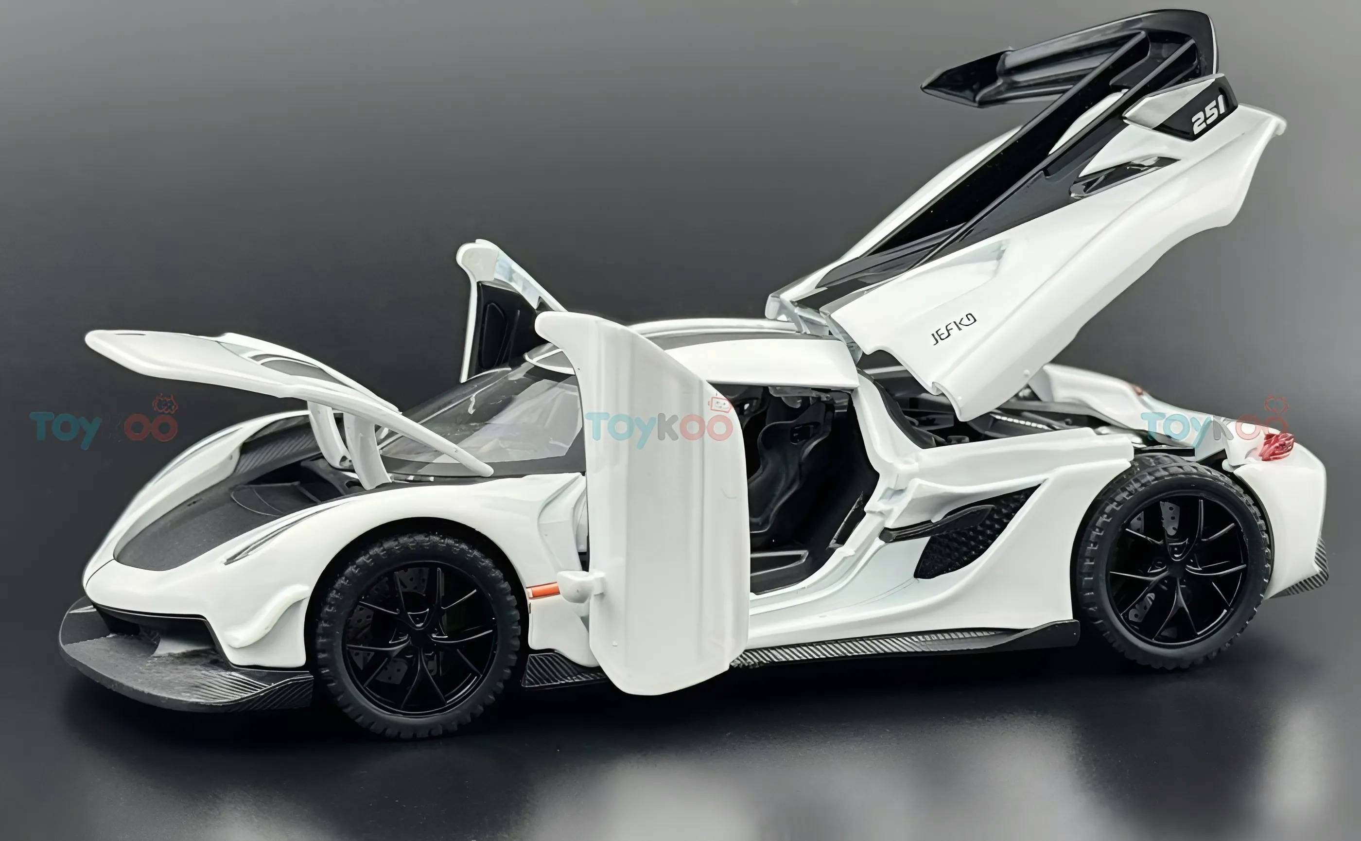Koenigsegg Jesko 1:24 diecast scale model car collectible