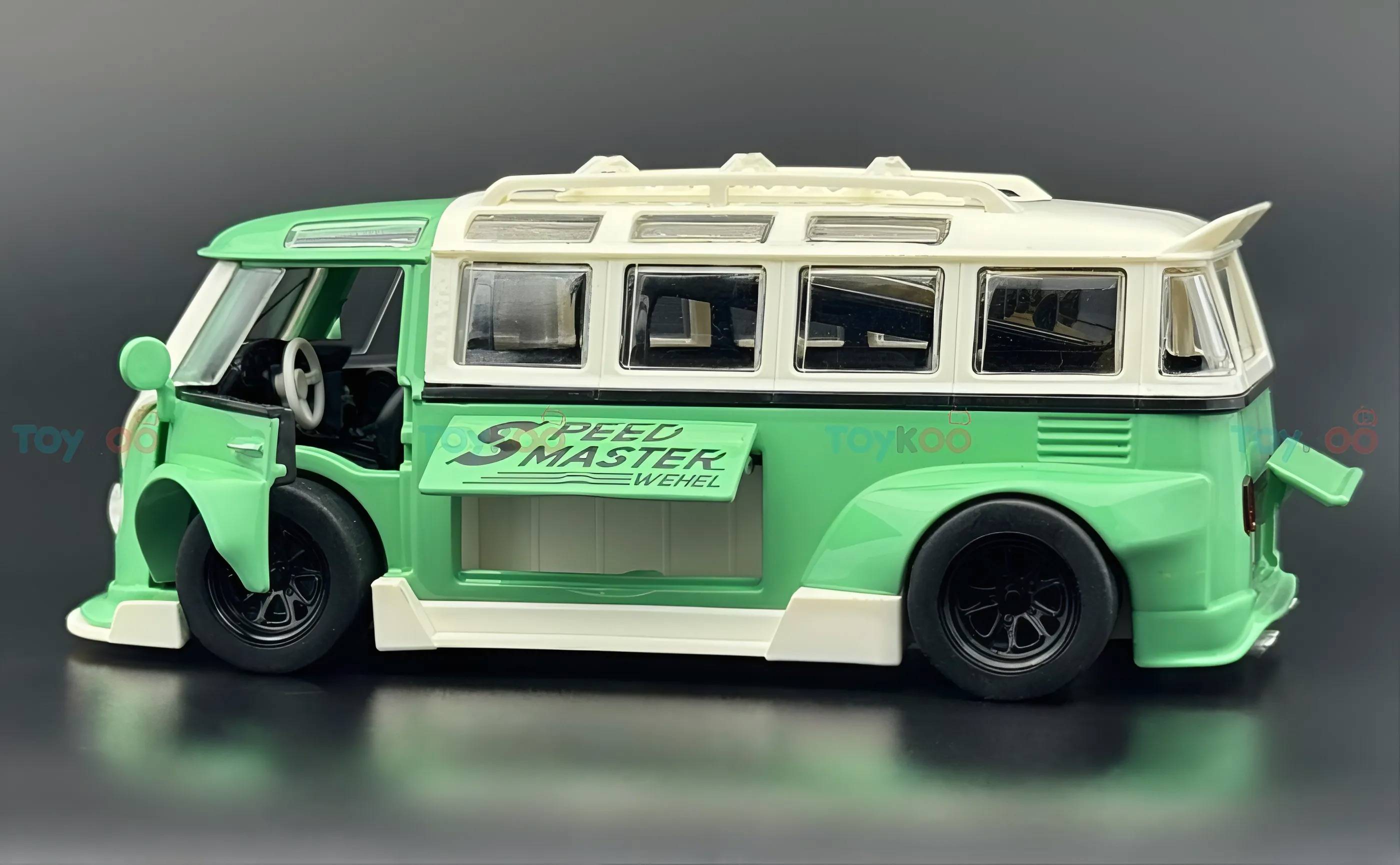 Volkswagen Camping Van 1:24 diecast scale model car collectible | Assorted Colors