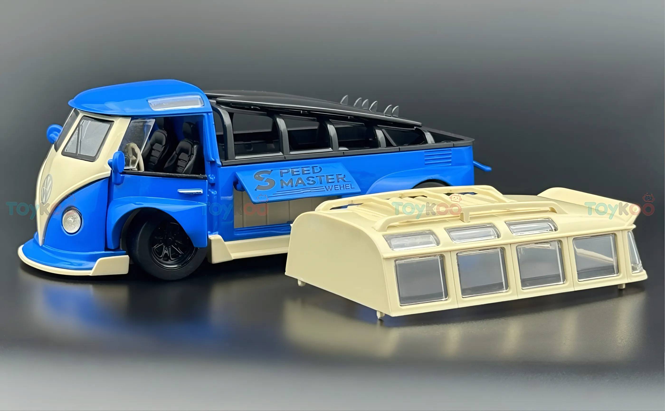 Volkswagen Camping Van 1:24 diecast scale model car collectible | Assorted Colors