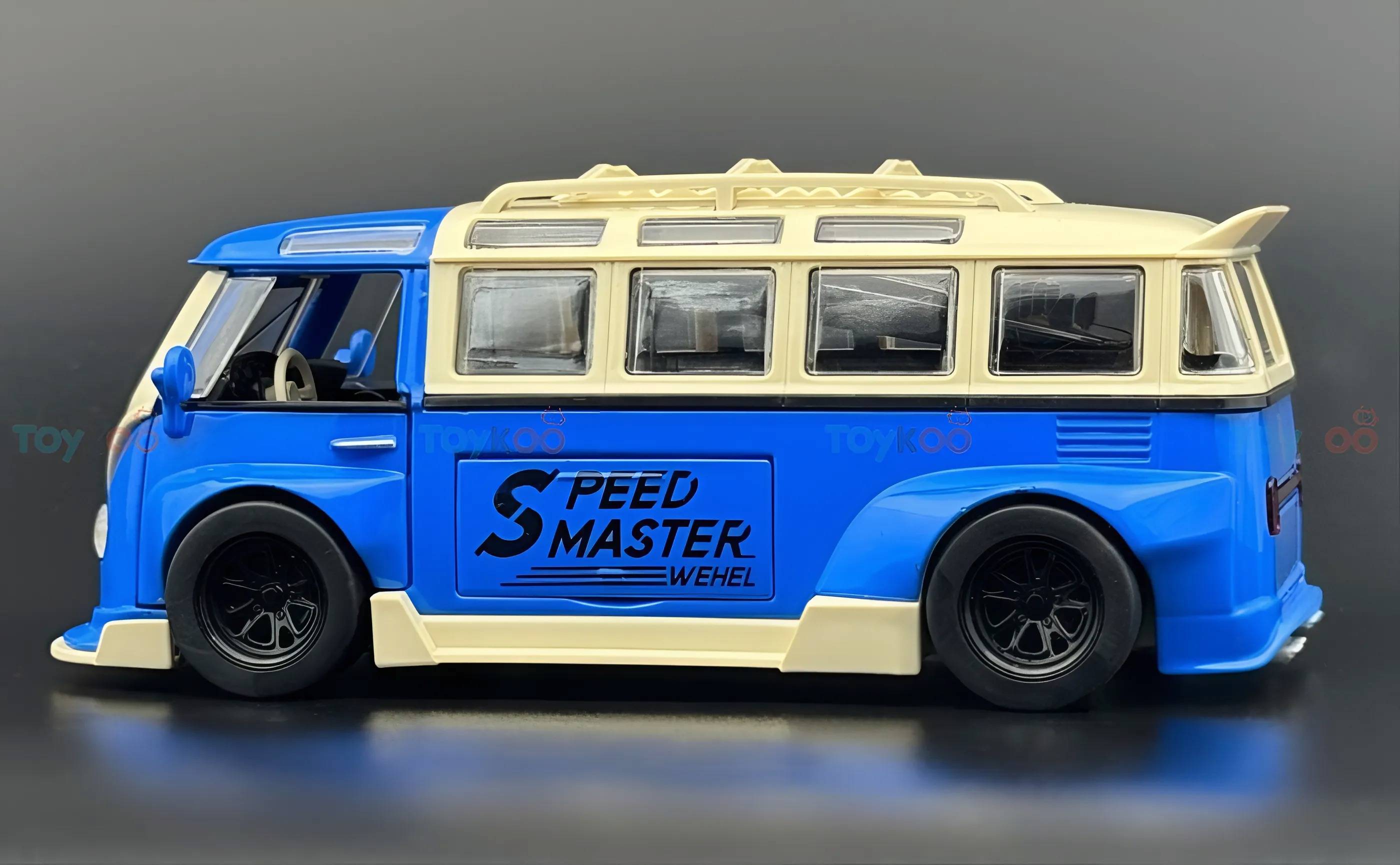Volkswagen Camping Van 1:24 diecast scale model car collectible | Assorted Colors